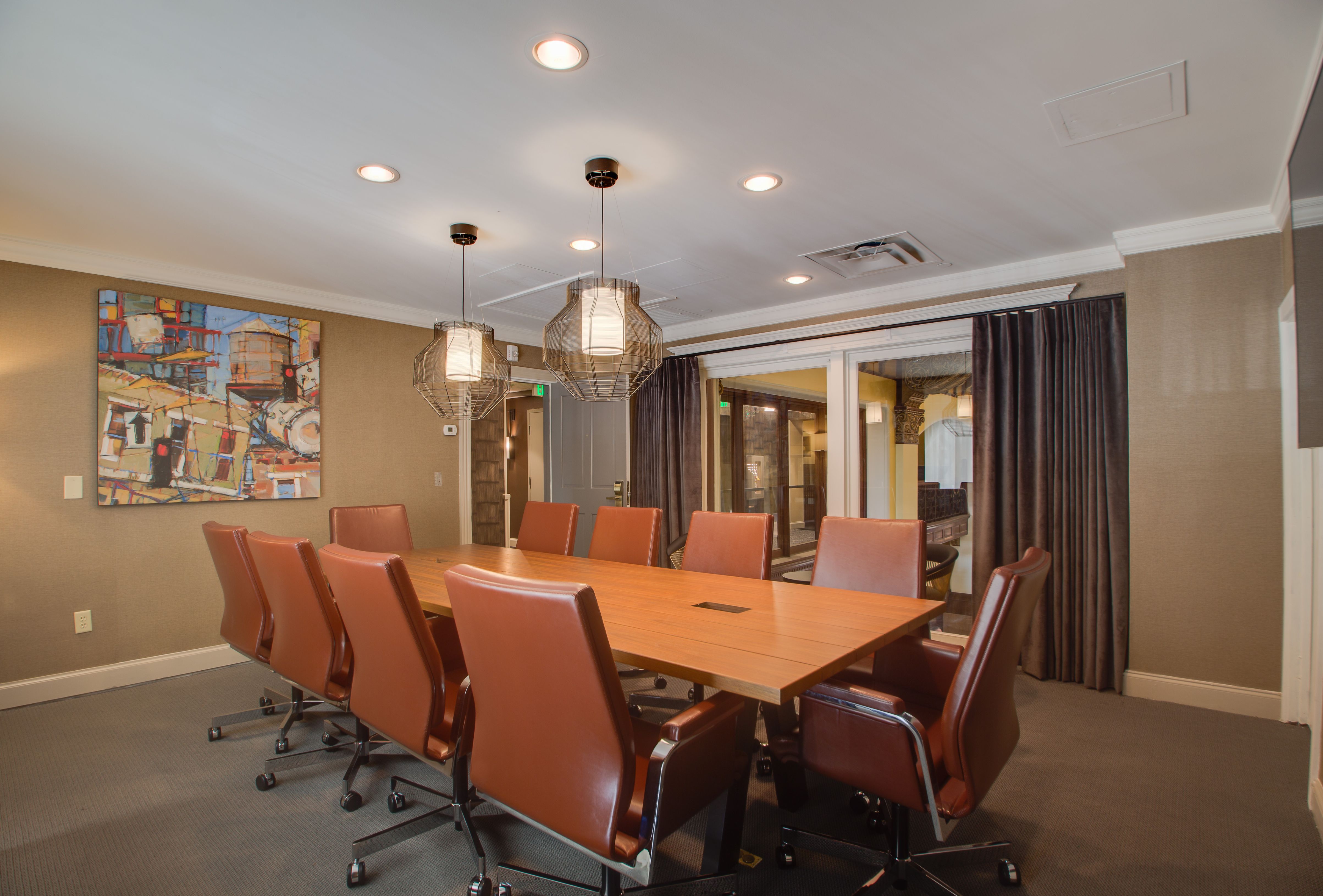 Image of The Loft boardroom at The Union Station Nashville Yards, a member of Historic Hotels of America since 2015, located in Nashville, Tennessee